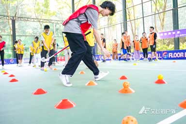 旱地冰球技能PK項(xiàng)目-冰球九宮格團(tuán)建項(xiàng)目介紹